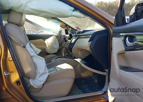 2014 Nissan Rogue Sl z USA, uszkodzony, nr VIN 5N1AT2MT2EC796568